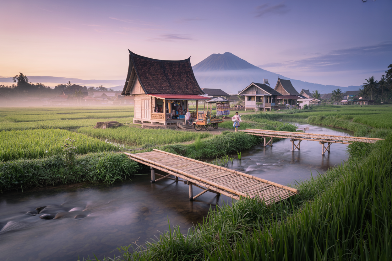Cerita perjalanan ke desa wisata unik