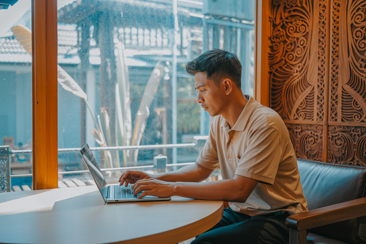 Mengunjungi co-working space unik